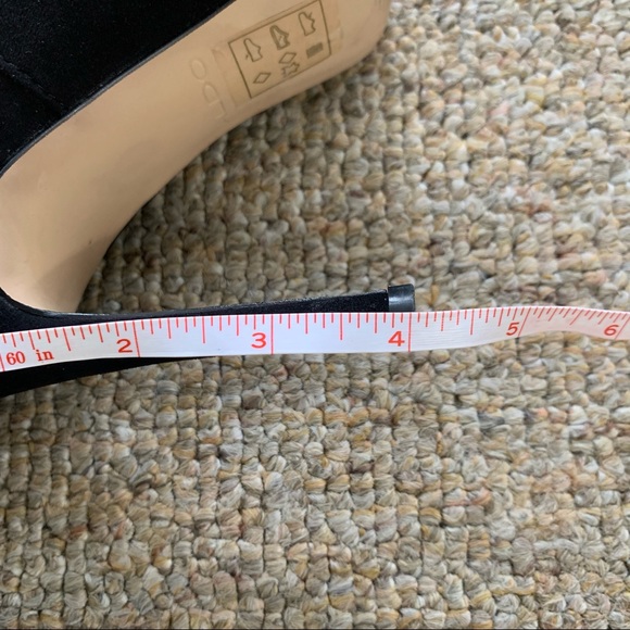 Aldo Suede Tuxedo Side Lace-Up Pointed Toe Boots 6M - Picture 8 of 8